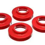 Energy Suspension Front Coil Spring Isolator Red for 1986-1992 Jeep Comanche 2.6103R