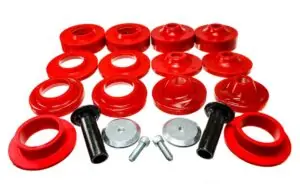 Energy Suspension Lift Kit Suspension Red for 2018-2023 Jeep Wrangler JL 2.6116R