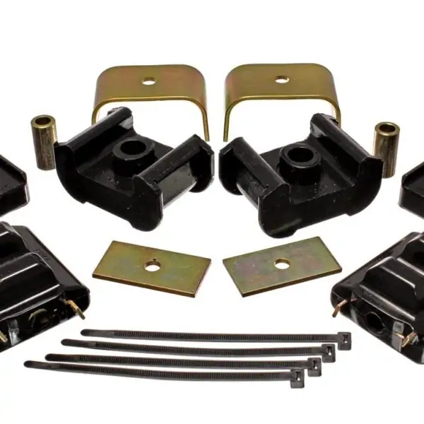 Energy Suspension Motor And Trans Mount Set Black for 1979-1984 GMC K3500 3.1124G