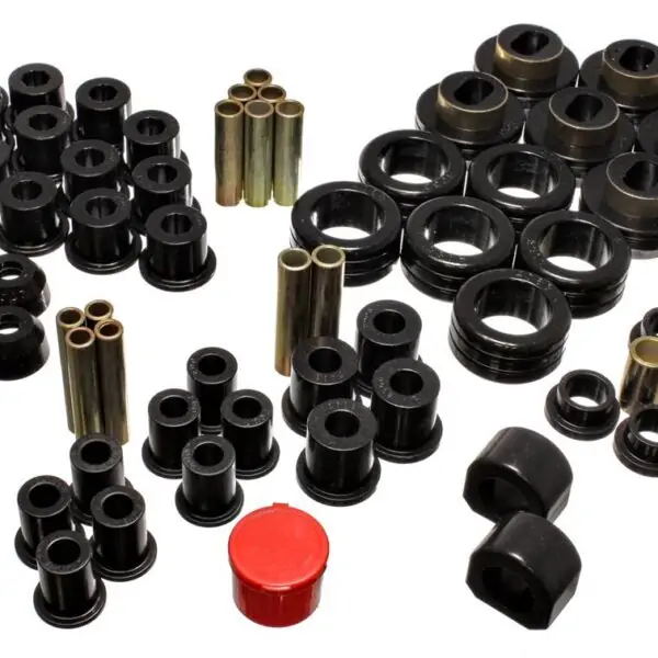 Energy Suspension Suspension Bushing Kit Black for 1987-1987 Chevrolet V30 3.18102G