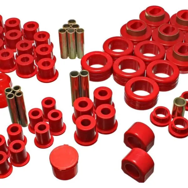 Energy Suspension Suspension Bushing Kit Red for 1987-1987 Chevrolet V30 3.18102R