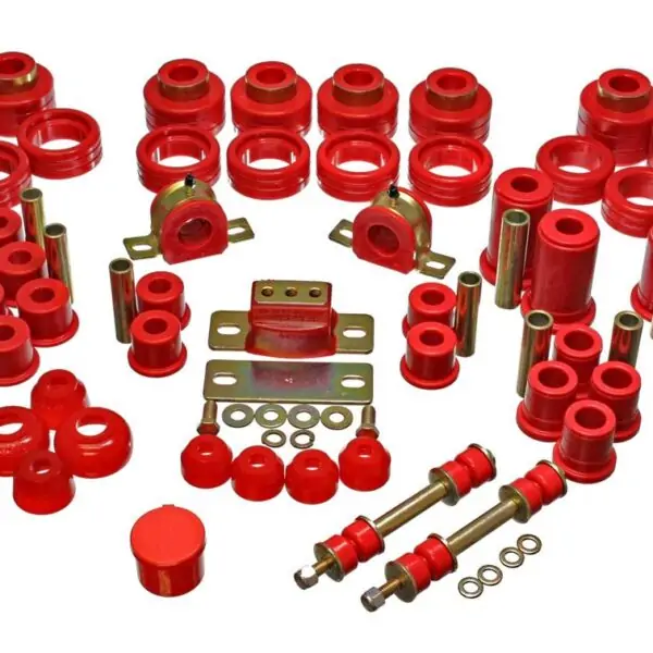 Energy Suspension Suspension Bushing Kit Red for 1988-1988 Chevrolet R20 3.18107R