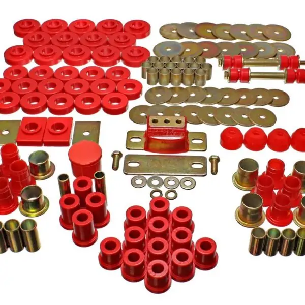 Energy Suspension Suspension Bushing Kit Red for 1955-1957 Chevrolet Bel Air 3.18121R