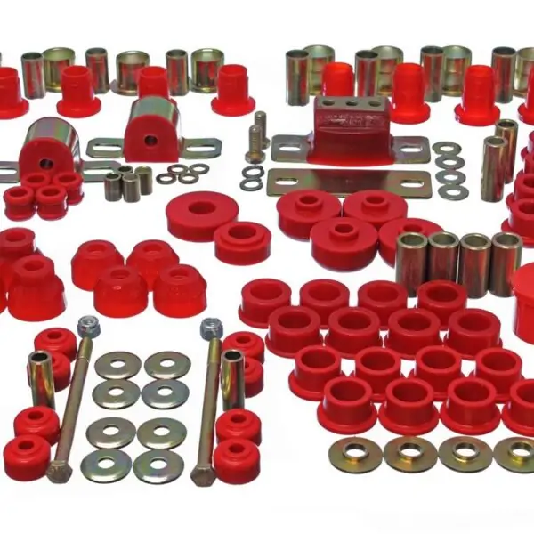 Energy Suspension Suspension Bushing Kit Red for 1963-1982 Chevrolet Corvette 3.18123R
