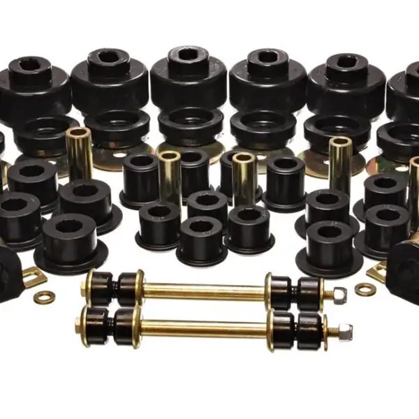Energy Suspension Suspension Bushing Kit Black for 1999-2006 Chevrolet Silverado 1500 2WD 3.18129G