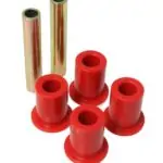 Energy Suspension Front Leaf Spring Shackle Bushing Sleeve Red for 1987-1987 Chevrolet V10 3.2111R