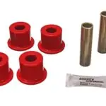 Energy Suspension Rear Leaf Spring Shackle Bushing Sleeve Red for 1987-1987 Chevrolet R10 3.2126R