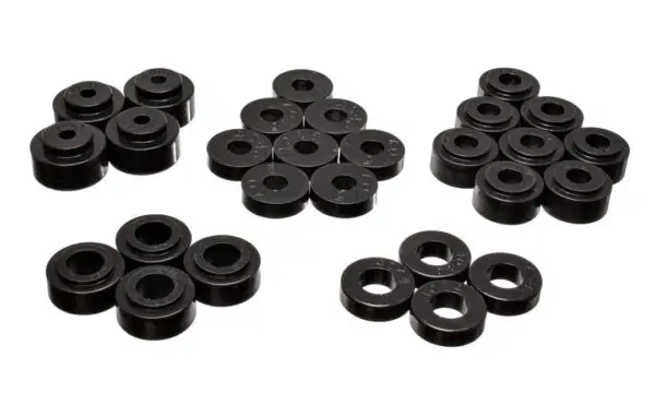 Energy Suspension Body Mount Bushings Black for 1968-1972 Chevrolet Chevelle 3.4114G