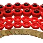 Energy Suspension Body Mount Bushings Red for 2003-2007 Cadillac Escalade ESV 3.4156R