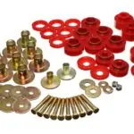 Energy Suspension Body Mount Bushings Red for 1968-1972 Chevrolet Chevelle 3.4170R