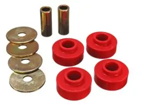 Energy Suspension Differential Carrier Bushing Red for 2003-2004 Ford Mustang 4.1126R