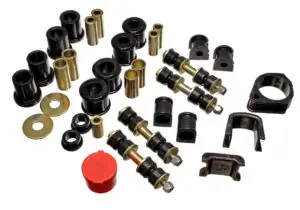 Energy Suspension Suspension Bushing Kit Black for 1997-2001 Ford Escort 4.18117G
