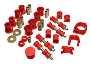 Energy Suspension Suspension Bushing Kit Red for 1997-2001 Ford Escort 4.18117R