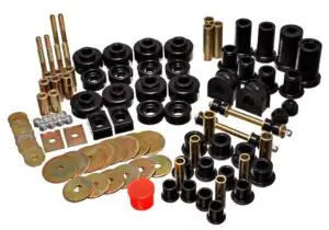 Energy Suspension Suspension Bushing Kit Black for 2004-2004 Ford F-150 Heritage 2WD 4.18122G