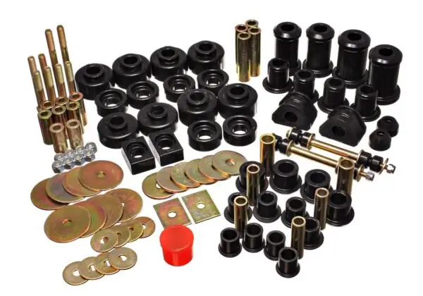 Energy Suspension Suspension Bushing Kit Black for 2004-2004 Ford F-150 Heritage 4WD 4.18123G