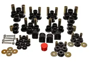 Energy Suspension Suspension Bushing Kit Black for 1999-2004 Ford F-250 Super Duty 4WD 4.18124G