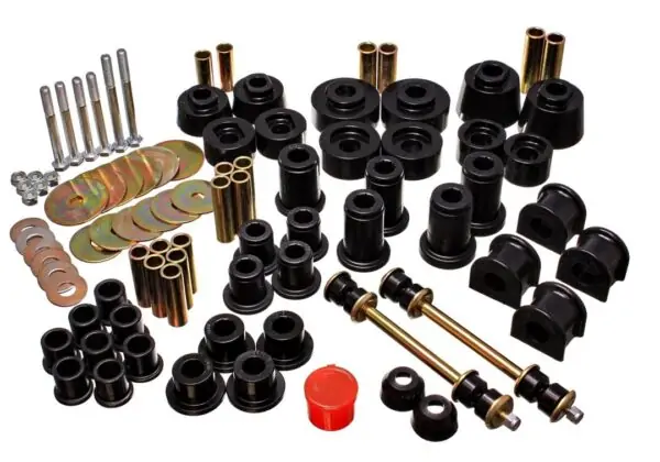 Energy Suspension Suspension Bushing Kit Black for 1998-2011 Ford Ranger 4.18126G