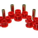 Energy Suspension Rear Leaf Spring Bushing Red for 1999-2007 Ford F-250 Super Duty 4WD 4.2147R