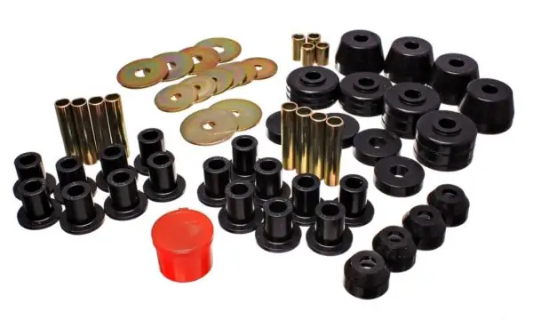 Energy Suspension Suspension Bushing Kit Black for 1972-1974 Dodge W200 Pickup 5.18102G