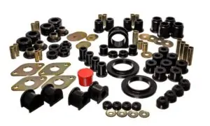 Energy Suspension Suspension Bushing Kit Black for 1995-2000 Toyota Tacoma 4WD 8.18104G