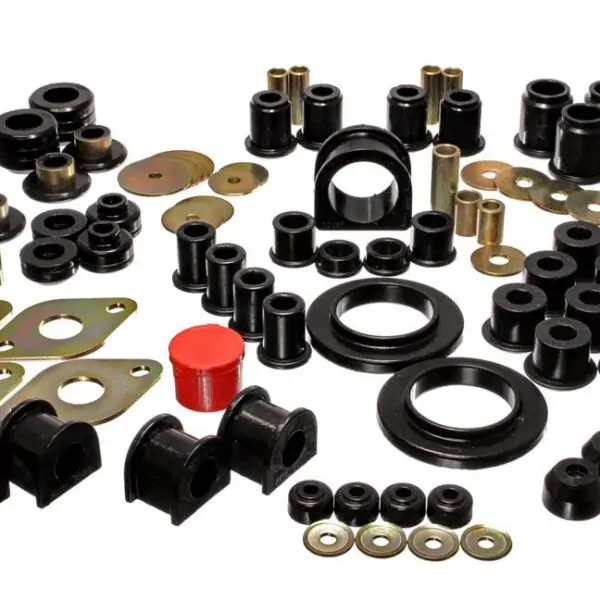 Energy Suspension Suspension Bushing Kit Black for 1995-2000 Toyota Tacoma 4WD 8.18104G