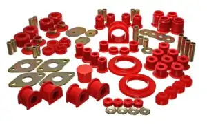 Energy Suspension Suspension Bushing Kit Red for 1995-2000 Toyota Tacoma 4WD 8.18104R