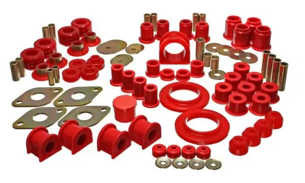 Energy Suspension Suspension Bushing Kit Red for 1995-2000 Toyota Tacoma 4WD 8.18104R