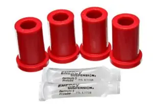 Energy Suspension Front Leaf Spring Shackle Bushing Red for 1984-1985 Toyota 4Runner 8.2104R