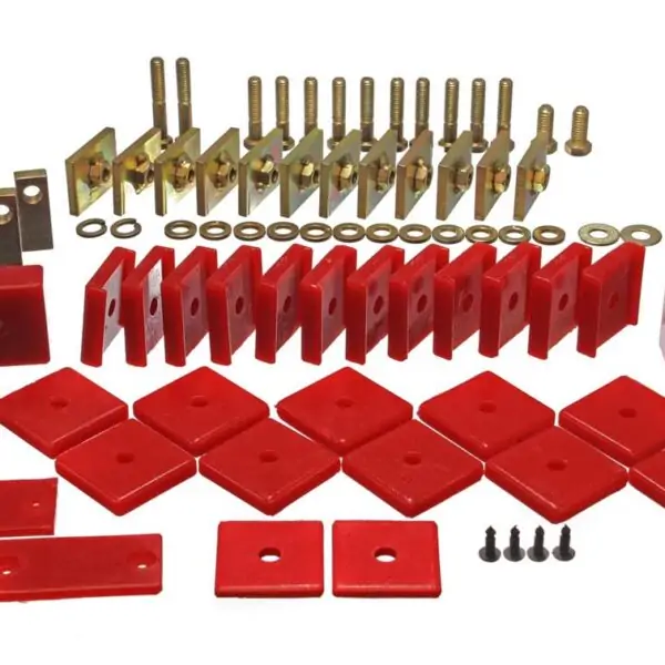 Energy Suspension Body Mount Bushings Red for 1960-1978 Toyota Land Cruiser 8.4104R