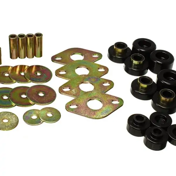 Energy Suspension Body Mount Bushings Black for 2001-2004 Toyota Tacoma 8.4112G
