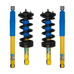 Bilstein 4600 Assembled Front Coilovers and Rear Shocks for 2016-2023 Nissan Titan XD 5.0L
