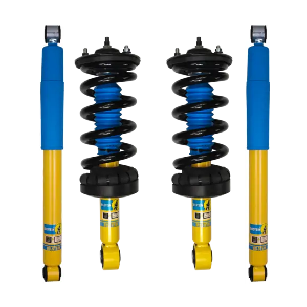 Bilstein 4600 Assembled Front Coilovers and Rear Shocks for 2016-2023 Nissan Titan XD 5.0L