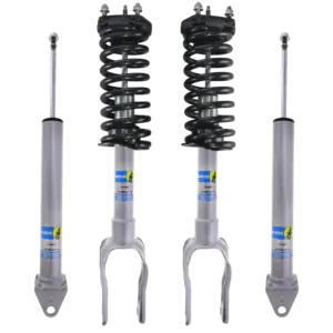 Bilstein 5100 0.4-1.75" Front Lift Assembled Coilovers with OE Coils and Rear Shocks for 2011-2015 Jeep Grand Cherokee WK2