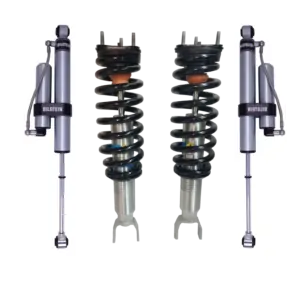 Bilstein 6112 0-2.75 Front Lift Assembled Coilovers and 5160 0-1 Rear Lift Shocks for 2011-2018 Ram 1500 4WD