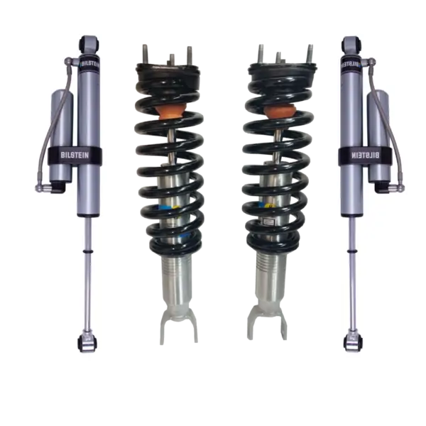 Bilstein 6112 0-2.75 Front Lift Assembled Coilovers and 5160 0-1 Rear Lift Shocks for 2011-2018 Ram 1500 4WD