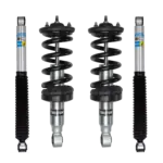 Bilstein B8 6100 Assembled Front 0-2 Lift Coilovers and 0-1 Rear Lift Shocks for 2016-2023 Nissan Titan XD