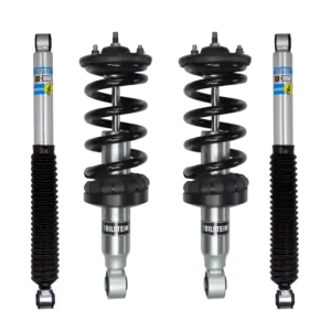 Bilstein B8 6100 Assembled Front 0-2 Lift Coilovers and 0-1 Rear Lift Shocks for 2016-2023 Nissan Titan XD