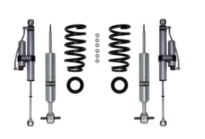 Bilstein B8 6112 0-1.2 Front Coilovers and B8 5160 RR 0-1 Rear Lift for 2019-2023 Chevy GMC Silverado Sierra 1500 Trail Boss-AT4