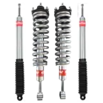 Eibach Stage 1 Assembled 2.5 Front Lift Coilovers and 0-1 Rear Pro-Truck-Lift Shocks for 2016-2021 Toyota Tundra 2WD