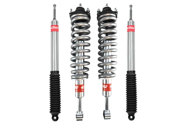 Eibach Stage 1 Assembled 2.5 Front Lift Coilovers and 0-1 Rear Pro-Truck-Lift Shocks for 2016-2021 Toyota Tundra 2WD