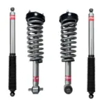 Eibach Stage 1 Assembled 2.7 Front Lift Coilovers and 0-1.5 Rear Lift Shocks for 2015-2020 Ford F-150 Super Crew 4WD