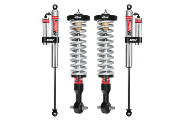 Eibach Stage 2R Pro-Truck 0.5-2.5 Front Lift Coilovers with 0-1.5 Rear Lift Res Shocks for 2015-2020 Ford F-150 Super Crew 3.5L V6 EcoBoost 4WD
