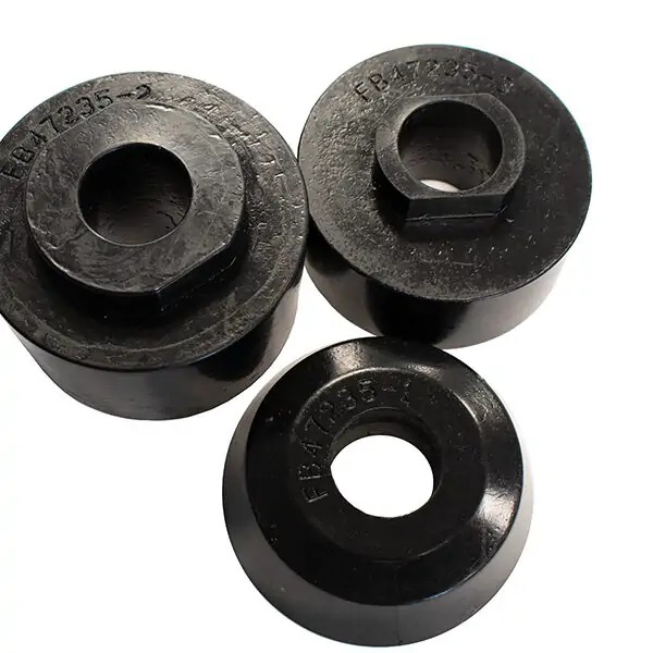 F-250 Body Mount Kit 08-18 F-250 Black Poyurethane Fishbone Offroad - FB47235