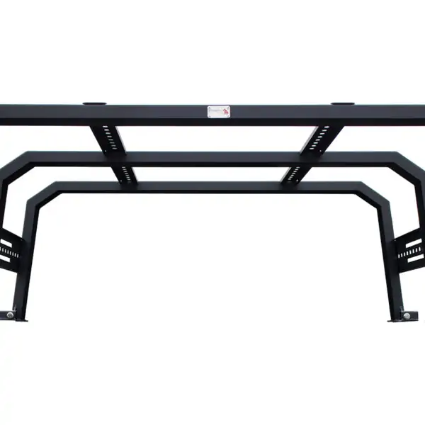 Gladiator Bed Rack Full Tackle Rack For 20+ Jeep Gladiator Full Rack Black Powdercoat Fishbone Offroad - FB21219
