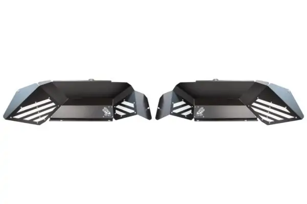 Gladiator Rear JT Black Aluminum Inner Fenders For 2020 Pres JT Gladiator Fishbone Offroad - FB33211R