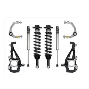 ICON Stage 1 3.5-4.5 Lift Kit with Billet UCAs for 2021-2023 Ford F150 4WD