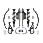 ICON Stage 2 3.5-4.5 Lift Kit with Billet UCAs and Leaf Springs for 2021-2023 Ford F-150 4WD