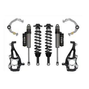 ICON Stage 2 3.5-4.5 Lift Kit with Billet UCAs for 2021-2023 Ford F-150 4WD