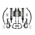 ICON Stage 2 3.5-4.5 Lift Kit with Tubular UCAs and Leaf Springs for 2021-2023 Ford F-150 4WD