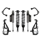 ICON Stage 2 3.5-4.5 Lift Kit with Tubular UCAs for 2021-2023 Ford F-150 4WD